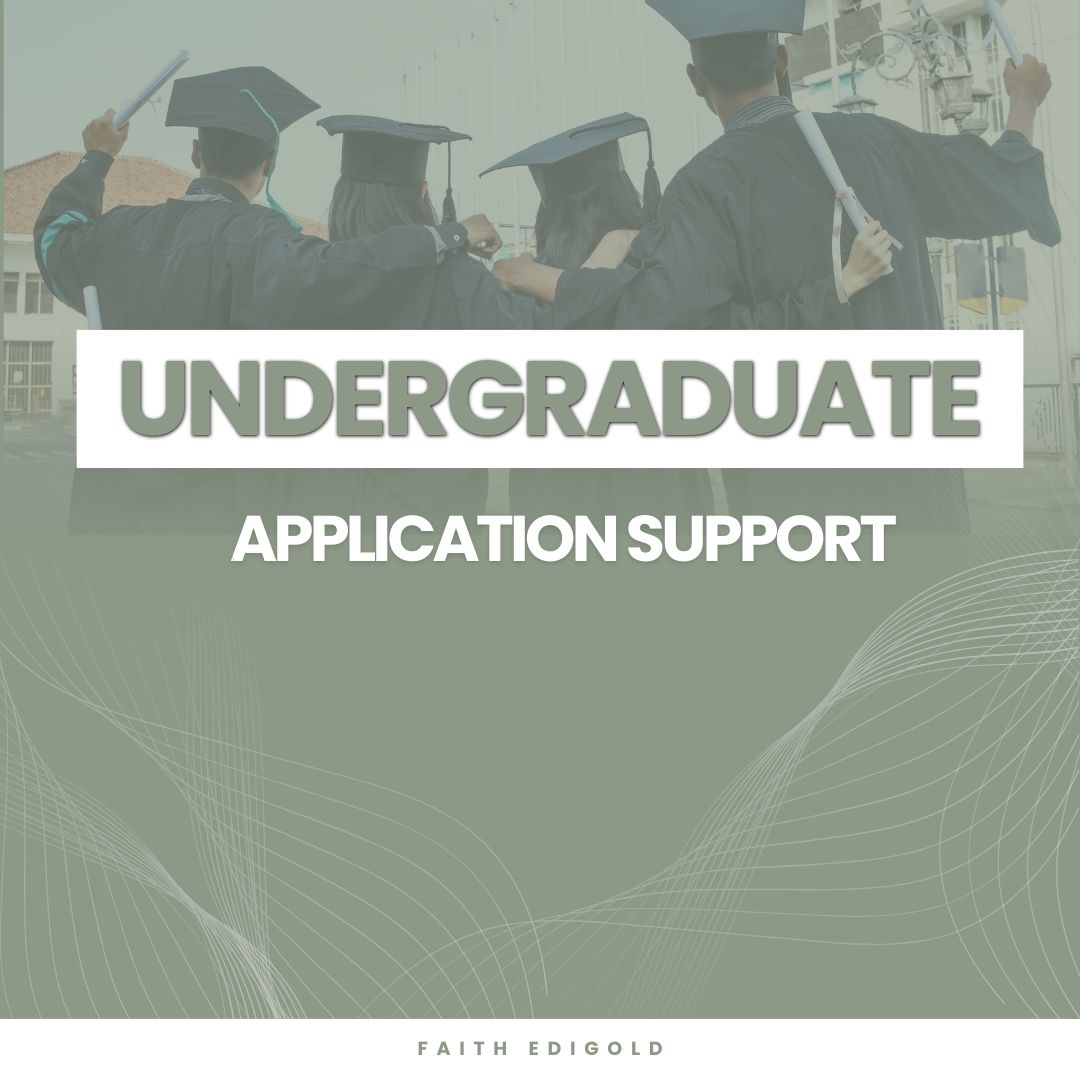 UNDERGRADUATE APPLICATION SUPPORT