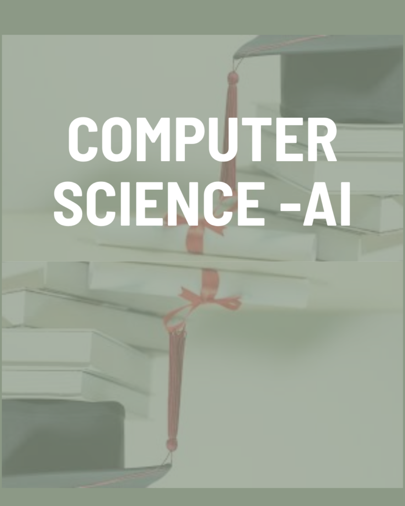 Computer Science with Artificial Intelligence
