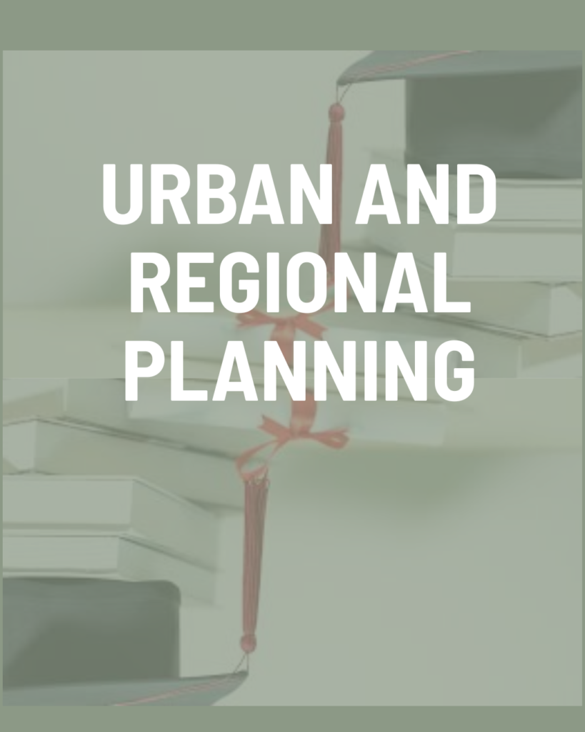 Urban and Regional Planning