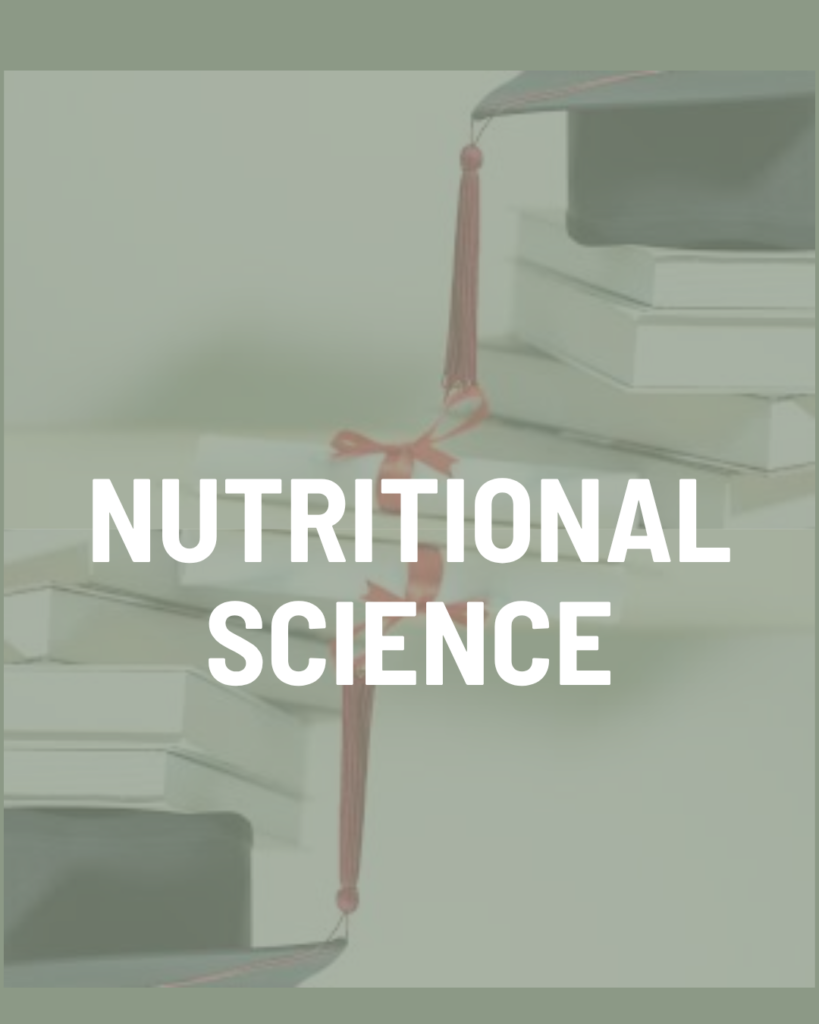 Nutritional Sciences