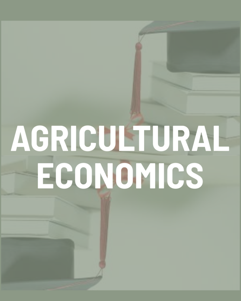 Agricultural Economics