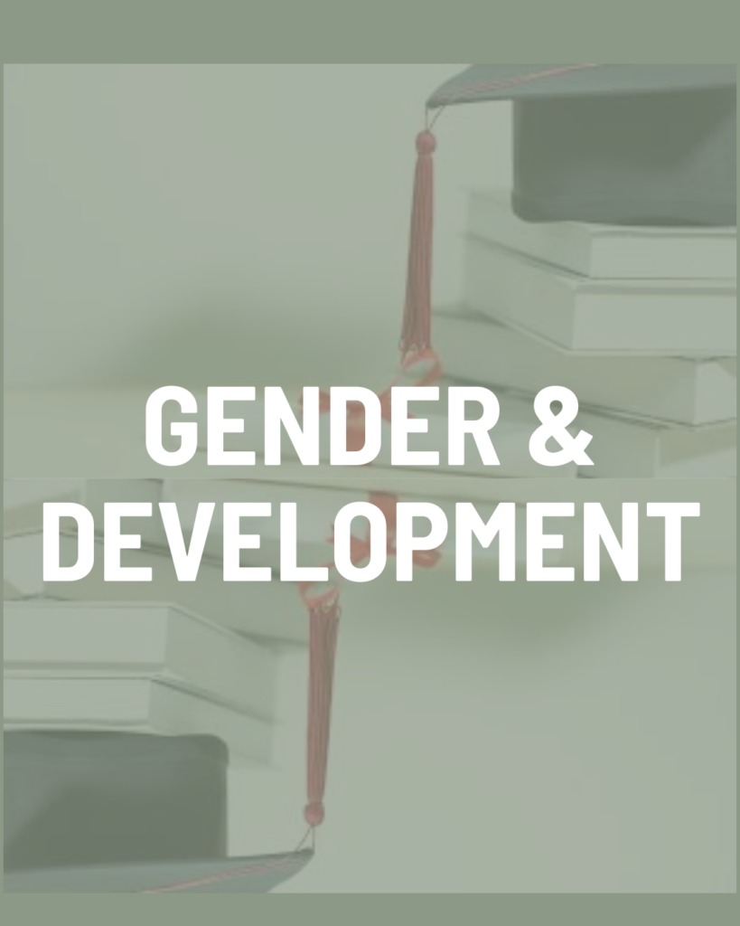Gender and Development