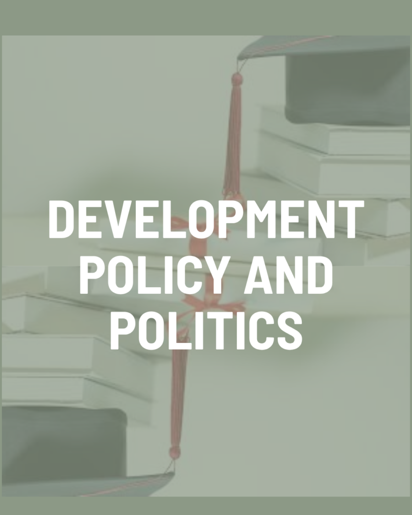 International Development Policy and Management