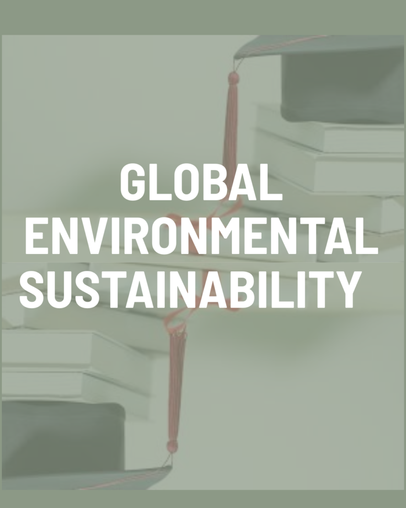 Global Environmental Sustainability