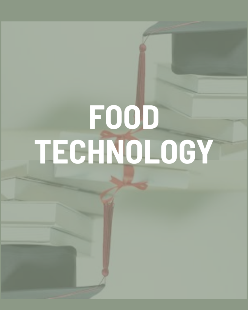 Scholarships Display 71 Food Technology